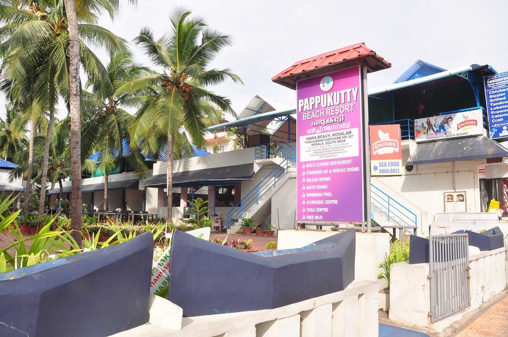 Pappukutty Beach Resort Kovalam Exterior foto